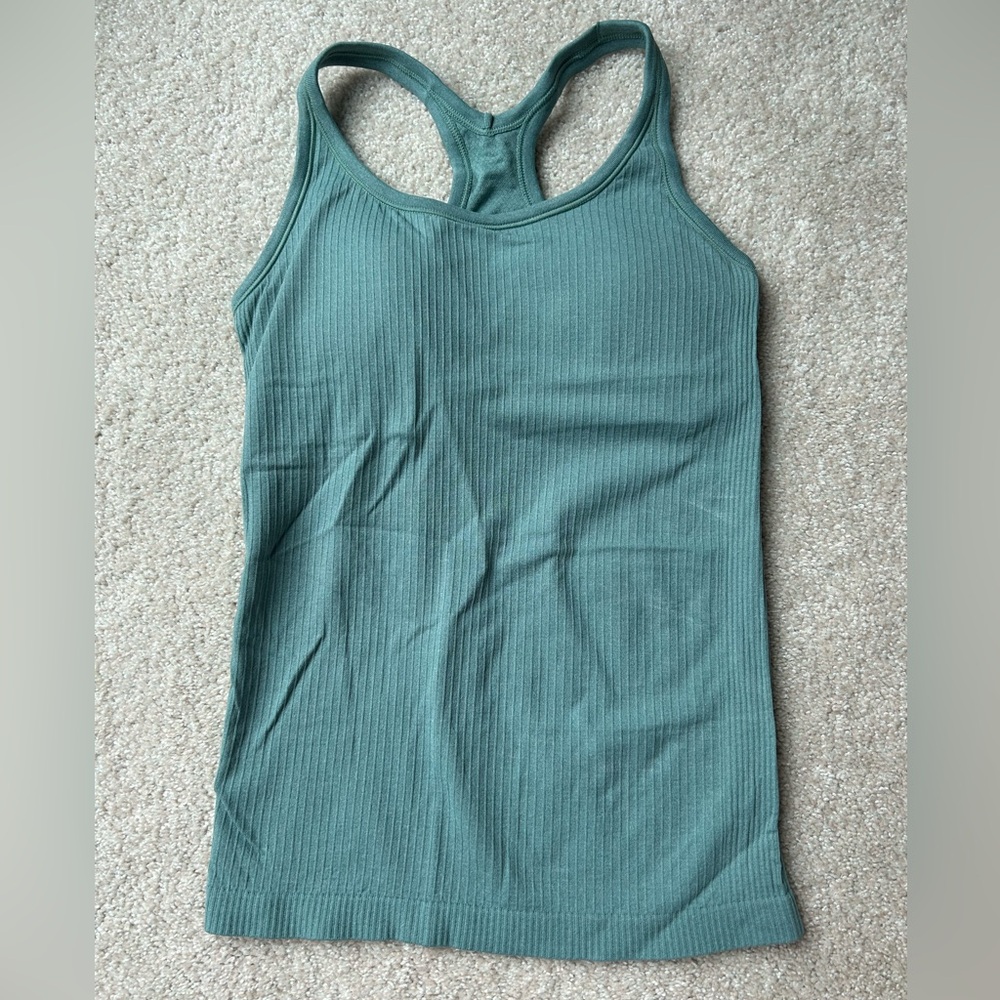Ribbed Athletic Tank